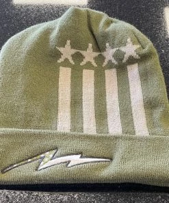 Pauer Sports Just Dropped Pauer ARMY Bolt Beanie Green