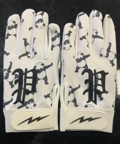 Pauer Sports Pauer Panda White Logo Batting Glove
