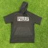 Pauer Sports Pauer Fleece Short Sleeve Hooded Pullover Outerwear 1 Pauer Sports Pauer Fleece Short Sleeve Hooded Pullover Outerwear