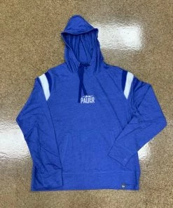 Pauer Sports Pauer Womans Blue New Era Hoodie Outerwear
