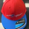 Pauer Sports Headwear Pauer Bolt Red/Royal Flag Champro HC2