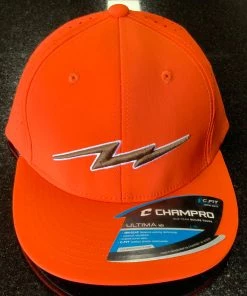 Pauer Sports Pauer Brownie Bolt Orange Champro HC1 Headwear