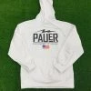 Pauer Sports Outerwear Pauer Performance Dry Fit Hoody White