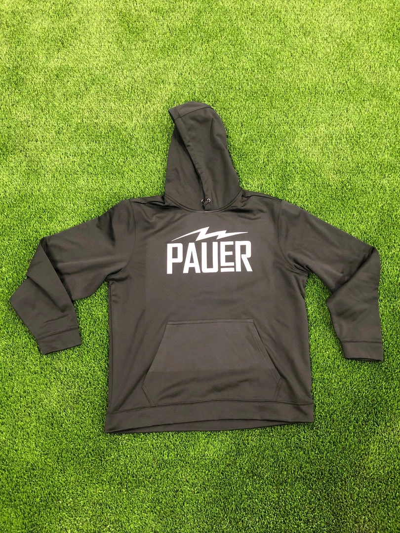 Pauer Sports Just Dropped Pauer Bolt Black Dry Fit Hoody 3 Pauer Sports Just Dropped Pauer Bolt Black Dry Fit Hoody