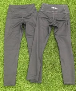 Pauer Sports Black Back Bolt Pauer Legging