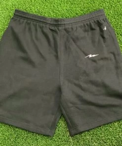 Pauer Sports Men Pauer Bolt Black Badger Cotton Short