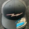 Pauer Sports Headwear Pauer Bolt Black Champro Snap Back 2 Pauer Sports Headwear Pauer Bolt Black Champro Snap Back