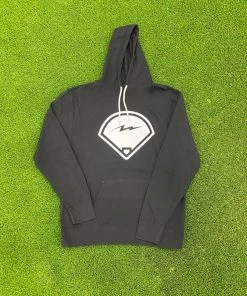 Pauer Sports Pauer Black Ball Diamond Lightweight Hoodie Just Dropped