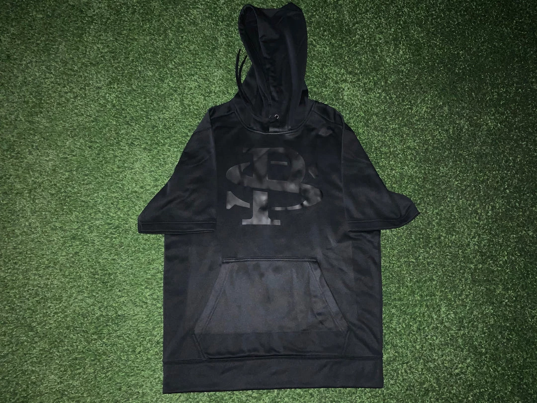 Pauer Sports Outerwear Pauer PS Black On Black Hoody Dri-Fit 3 Pauer Sports Outerwear Pauer PS Black On Black Hoody Dri-Fit