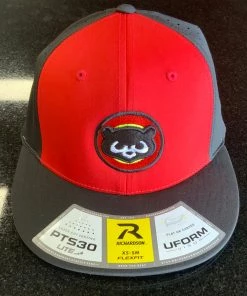 Pauer Sports Pauer Panda Red/Blk PTS30 Headwear