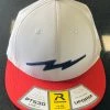 Pauer Sports Pauer White/Red W/Black/Carolina Bolt Logo Richardson PTS30