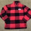 Pauer Sports Pauer Sherpa Red/Black Quarter Zip Pullover Just Dropped