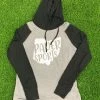 Pauer Sports Pauer Womans Holloway Grey/Black Hoodie