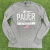 Pauer Sports Pauer Performance Grey Tri Blend Long Sleeve Just Dropped