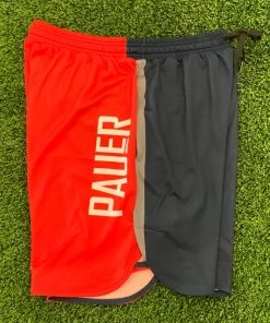 Pauer Sports Pauer Navy/Red Pride Sport-Stretch Graphic Short