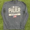 Pauer Sports Just Dropped Pauer Performance Navy Tri Blend Long Sleeve