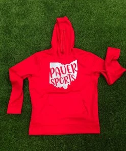 Pauer Sports Pauer Ohio Red Dry Fit Hoody Outerwear