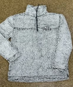 Pauer Sports Pauer Sherpa Gray Quarter Zip Pullover
