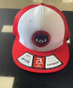 Pauer Sports Pauer Panda PTS20 Mesh Red/white/red Headwear