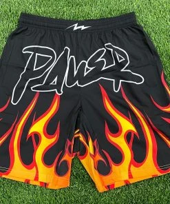 Pauer Sports Pauer Flames Sport-Stretch Graphic Short Just Dropped