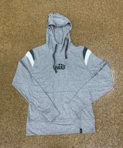 Pauer Sports Outerwear Pauer Womans Grey New Era Hoodie