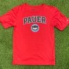 Pauer Sports Pauer Baseball Vintage Shirt Red 1 Pauer Sports Pauer Baseball Vintage Shirt Red