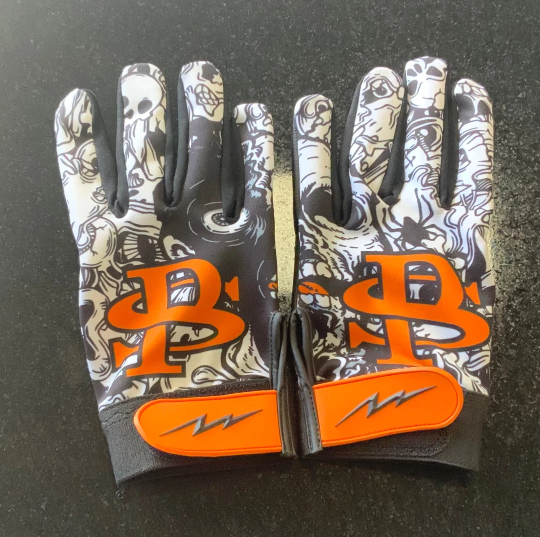 Pauer Sports Pauer Halloween Batting Glove 3 Pauer Sports Pauer Halloween Batting Glove