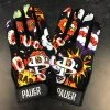 Pauer Sports Boom Black Full Dye Batting Gloves GEAR 1 Pauer Sports Boom Black Full Dye Batting Gloves GEAR