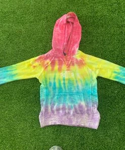 Pauer Sports Kids Youth Tie Dye Hoody Pauer Bolt