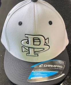 Pauer Sports Pauer White/Black PS Logo WHT/BLK Champro HC2 Headwear