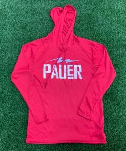 Pauer Sports Just Dropped Pauer Bolt Performance Fleece Pullover Hooded Sweatshirt