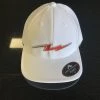Pauer Sports Headwear Pauer White Red Bolt Pacific 404m