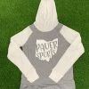 Pauer Sports Just Dropped Pauer Womans Holloway Grey/White Hoodie