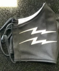 Pauer Sports Pauer Bolt Face Mask - Black Facemask