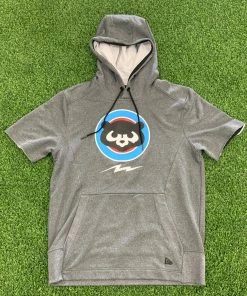 Pauer Sports Pauer New Era Grey Panda Short Sleeve Sweatshirt Just Dropped