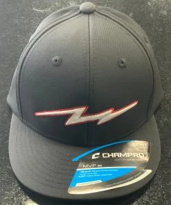 Pauer Sports Headwear Pauer Bolt Black Champro HC2