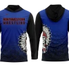 Pauer Sports Wrestling LONG SLEEVE HOODED WARM UP 2 Pauer Sports Wrestling LONG SLEEVE HOODED WARM UP