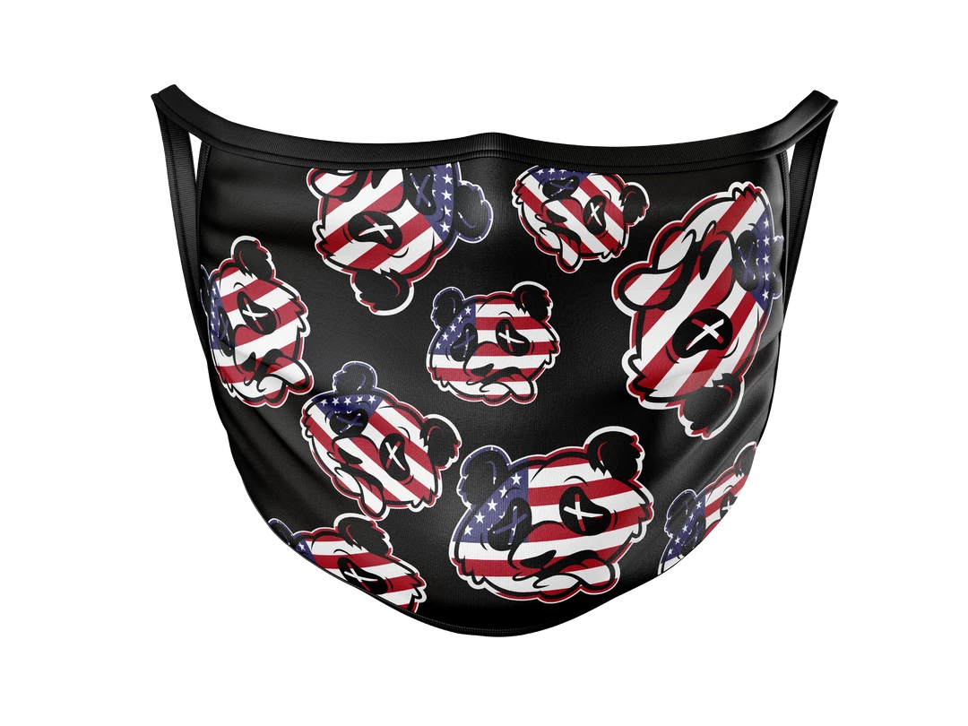 Pauer Sports Facemask Pauer Face Mask - USAPanda 3 Pauer Sports Facemask Pauer Face Mask - USAPanda