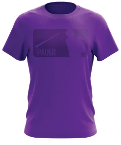 Pauer Sports Men Pauer Bat Flip Dri Fit Tee