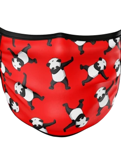 Pauer Sports Facemask Pauer Face Mask - Dabbing Panda