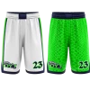 Pauer Sports MENS REVERSIBLE BASKETBALL SHORT