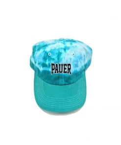 Pauer Sports Pauer Strapback Hat Tye Dye Teal