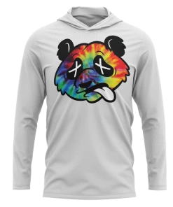 Pauer Sports Pauer Wasted Panda Tie Dye Hooded Pullover