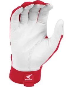 Pauer Sports Easton Adult Walk-Off Batting Gloves - Red GEAR